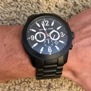 Michael Kors Watch Men’s Black 50mm